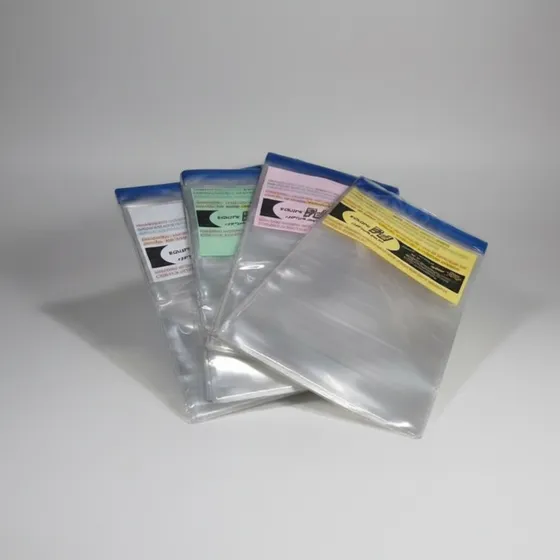 Plásticos 15x25cm C/aba Colante P/ Guardar Gibis Formatinhos