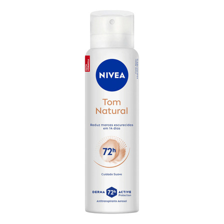 Desodorante Antitranspirante Em Aerossol Tom Natural 150 Ml Nivea Desodorante Antitranspirante Em Aerossol Tom Natural 150 Ml Nivea