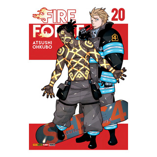 Fire Force Vol. 20, De Ohkubo, Atsushi. Editorial Panini Brasil Ltda, Capa Mole Em Português, 2021 Fire Force Vol. 20, De Ohkubo, Atsushi. Editorial Panini Brasil Ltda, Capa Mole Em Português, 2021