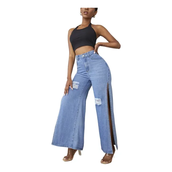 Jeans Sueltos Rotos