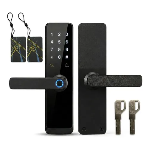 Fechadura Eletrônica Digital Biometria Senha Cartão INTELAR-X5