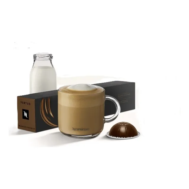 10 Cápsulas Café Vertuo Nespresso Bianco Piccolo