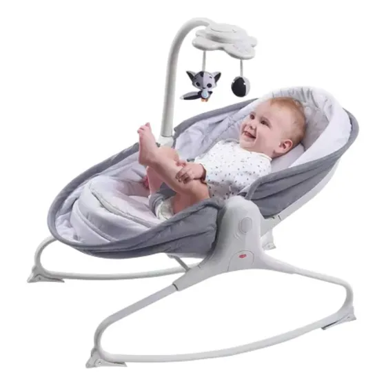 Silla Mecedora Para Bebé Tiny Love Cozy Rocker Napper Gris