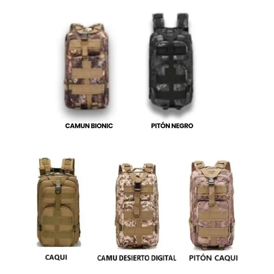 Bolso Morral Tactico Militar 30l Multifuncional Crossfit 