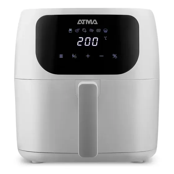 Freidora de aire digital sin aceite Atma Pro Fr60ar 6,5L color blanco