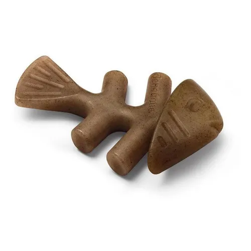 Benebone Fishbone Marron Tamaño S