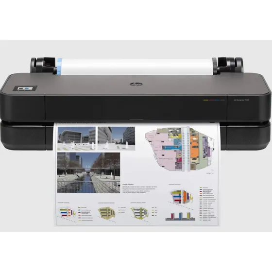 Impressora Plotter Hp T250 Designjet 24  A1 Wifi 5hb06d 2025