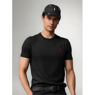 Camiseta Ralph Lauren Custom Fit Preta Camiseta Ralph Lauren Custom Fit Preta