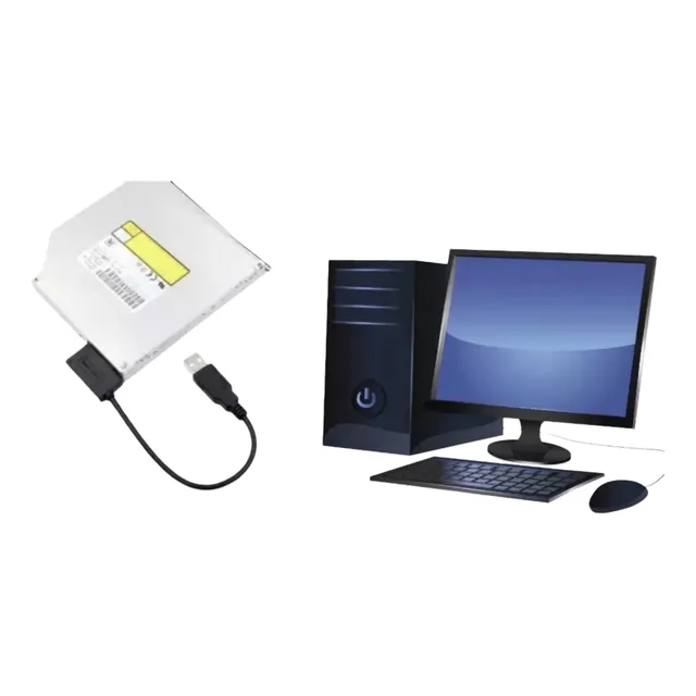 Re Grabadora Slim Lectora Cd Dvd Externa Usb Notebook Pc