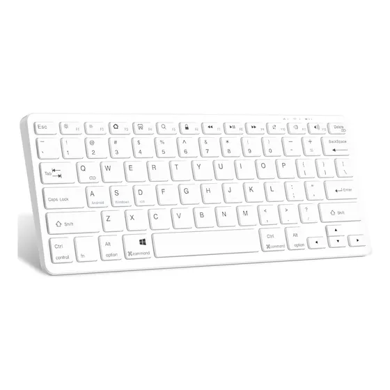Teclado Inalámbrico Bluetooth Para Laptop Pc iPad Mac iPhone