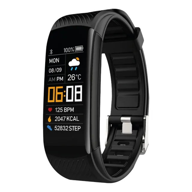 Pulsera Fitness Fit300 Reg. Pasos Presion Ritmo Color Negro