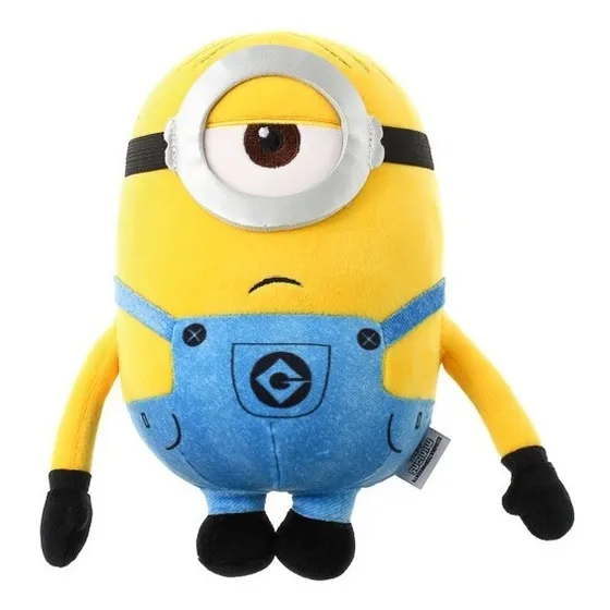 Minions: Peluche/almohada Ultrasuave Miniso [stewart] (20cm)