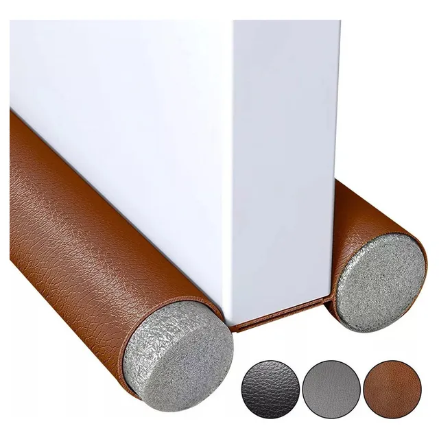 Guardapolvo Para Puerta Evita Insectos Polvo E Impermeable Color Marrón Guarda Polvos Para Puertas