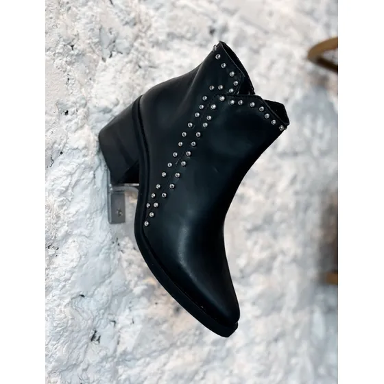 Botas Texanas Hilton Baja Cuero Vacuno C/tachas