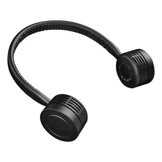 Mini Ventilador Usb Cuello Colgante Ruido Portatil Para Casa