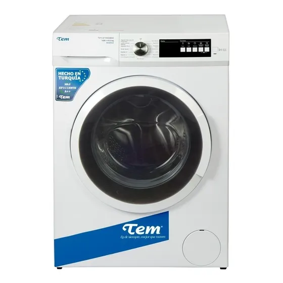 Lavasecarropas automático Tem T0ylsf10w4800 inverter Color Blanco 10.5kg 220 V