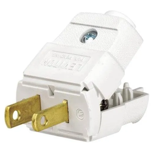 Leviton 101 Wp-15 Amp 125 Volt Nema 1-15p 2p Plug 2w Hoja Re