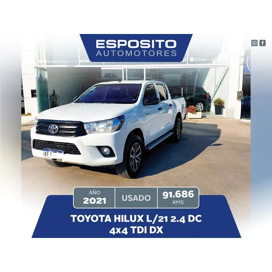 Toyota Hilux 2.4 Cd Dx 150cv 4x4