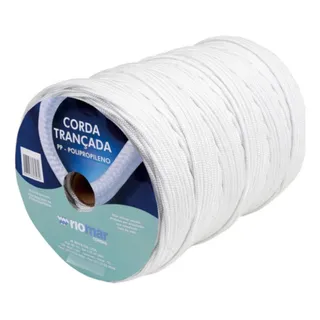Corda Pp Seda Trançada 3mm Amarração Rolo 277m Resistente Nf Corda Pp Seda Trançada 3mm Amarração Rolo 277m Resistente Nf