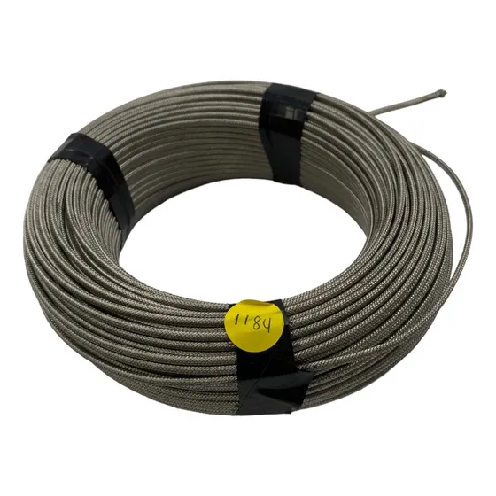 50 Mtrs Cable Alta Temperatura Dos Hilos 10 Metros X 1000