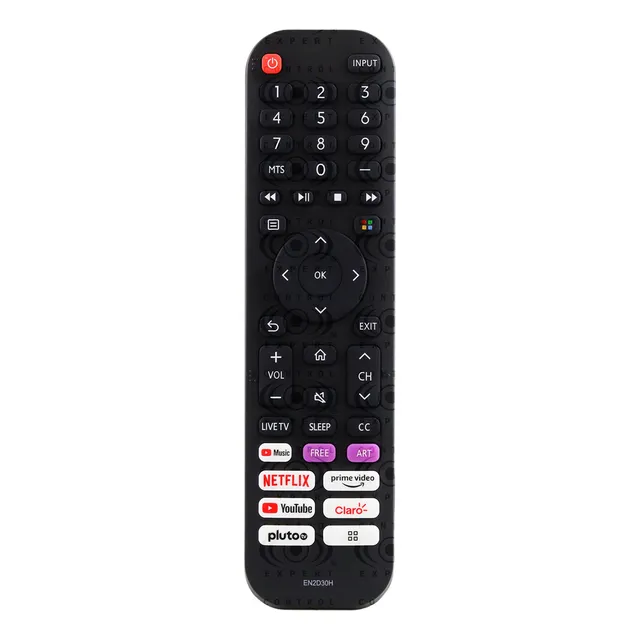Control Compatible Con Hisense Modelo En2d30h Smart Tv