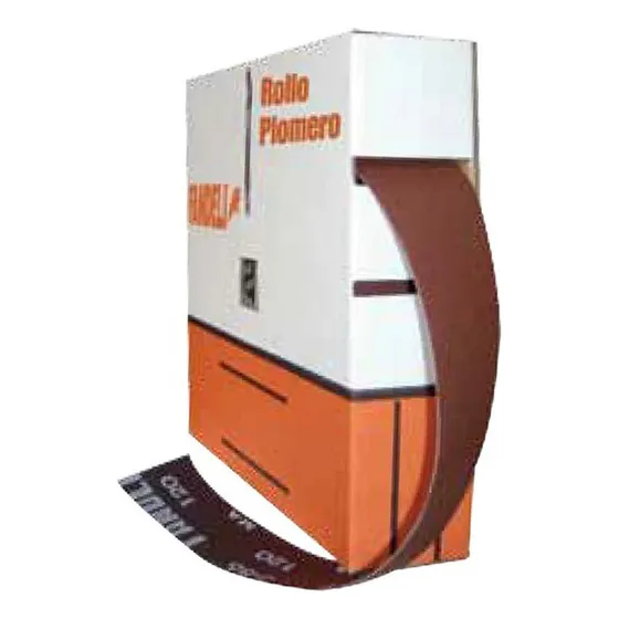 Rollo De Lija P/plomero G120 1 X45.72mt J-86 Fandeli 01917