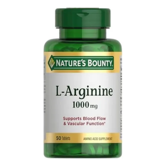 Nature's Bounty L-arginina 50tab 1000mg