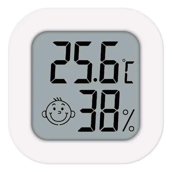 Mini Termômetro E Higrômetro Internos: Digital Lcd Temp &