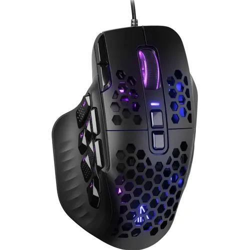 Mouse Gamer Motospeed Darmoshark N1 Essential Zeus 6400dpi Cor