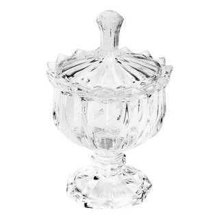 Potiche Decorativo De Cristal Mali 9,5x14,5cm Lyor 7038 Cor Transparente Potiche Decorativo De Cristal Mali 9,5x14,5cm Lyor 7038 Cor Transparente