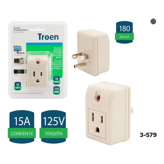 Protector Supresor Equip.electronico Troen