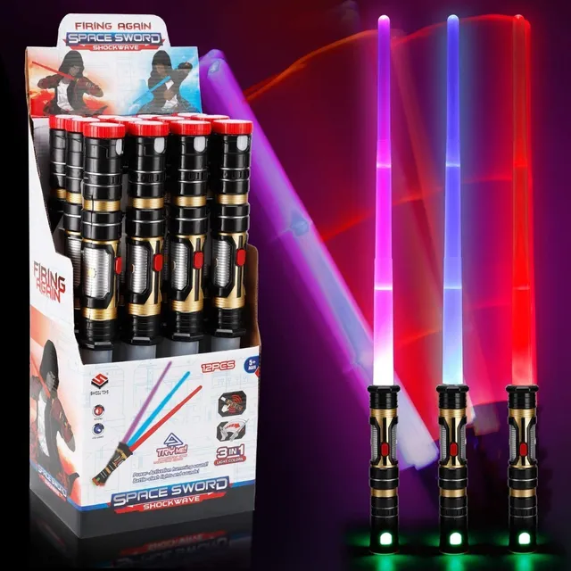  Juguete Espada Laser Luminosa Star Wars Conviértete Enjedi 