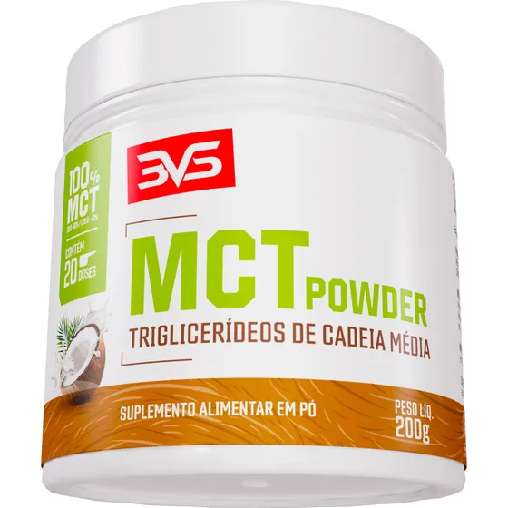 MCT Powder Low Carb TCM Em Pó C8 E C10 Alta Absorção - 200 g