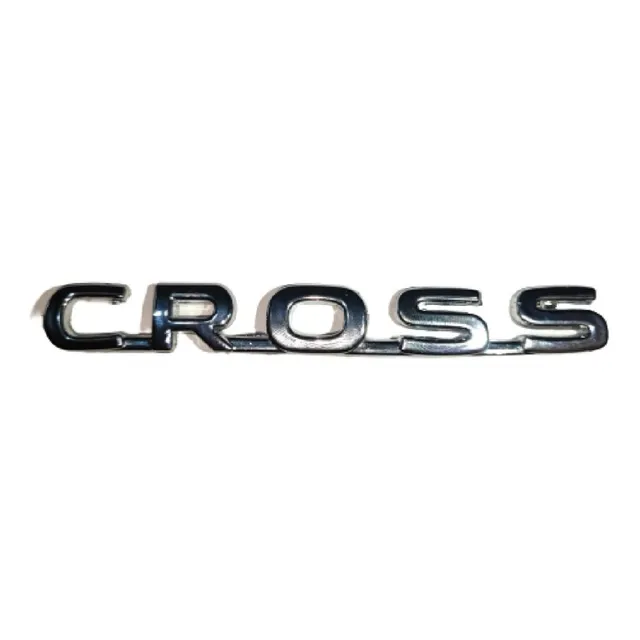 Emblema Letreiro Traseiro Lateral Grade Cross Cromado
