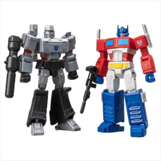 Optimus Prime Y Megatron Mini Transformers G1 Juguete Modelo