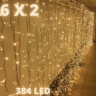 Luces De Navidad Y Decorativas Uptime Zle Zle-ln002 6m De Largo 220v - Amarillo Con Cable Transparente Luces De Navidad Y Decorativas Uptime Zle Zle-ln002 6m De Largo 220v - Amarillo Con Cable Transparente