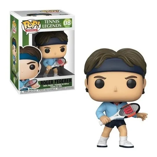 Funko Pop Roger Federer #08 Tenis Sports Leyends Vaulted