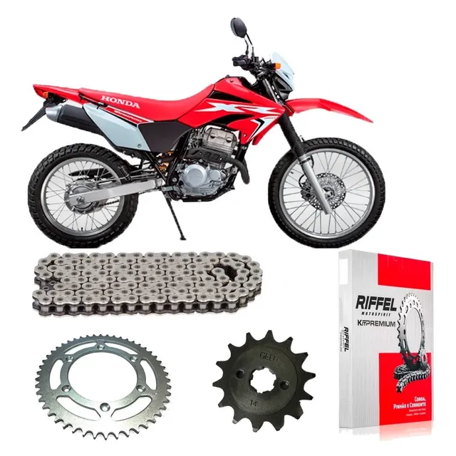 Kit Transmision Riffel Honda Tornado Corona 48 - Fas Motos!
