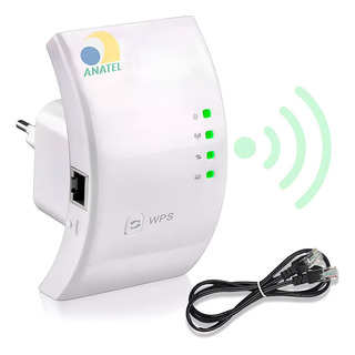 Repetidor Wifi Sinal Wireless Amplificador Bivolt 110/220v Repetidor Wifi Sinal Wireless Amplificador Bivolt 110/220v