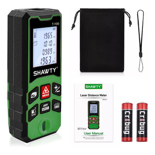 100m Medidor Láser De Distancia Shawty, Telémetros Láser Alta Precisión ±1.5mm, Retroiluminación Lcd, Medidor De Distancia Láser Silenciable, Medidor Láser Para Viviendas, Edificios, Áreas 100m Medidor Láser De Distancia Shawty, Telémetros Láser Alta Precisión ±1.5mm, Retroiluminación Lcd, Medidor De Distancia Láser Silenciable, Medidor Láser Para Viviendas, Edificios, Áreas