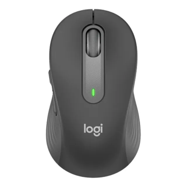 Mouse Logitech M650 Inalambrico Negro Bluetooth Y Usb