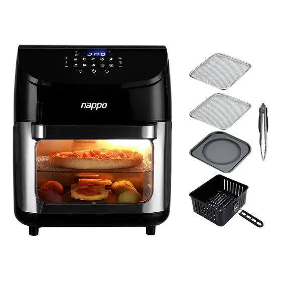 Freidora Sin Aceite Nappo Digital 13l 1700w Multifunción