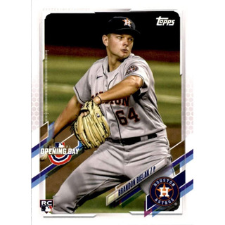2021 Topps Día Inaugural 92 Brandon Bielak Tarjeta De Béisbo 2021 Topps Día Inaugural 92 Brandon Bielak Tarjeta De Béisbo