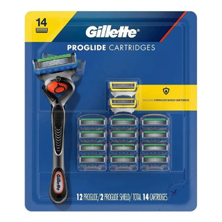Gillette Cartuchos Fusion 5 Proglide 14 Piezas Rastrillos Ms Gillette Cartuchos Fusion 5 Proglide 14 Piezas Rastrillos Ms