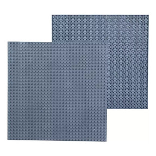 Base Plate 32 X 32 Pontos (25x25cm) Dupla Face Cinza Escuro Base Plate 32 X 32 Pontos (25x25cm) Dupla Face Cinza Escuro