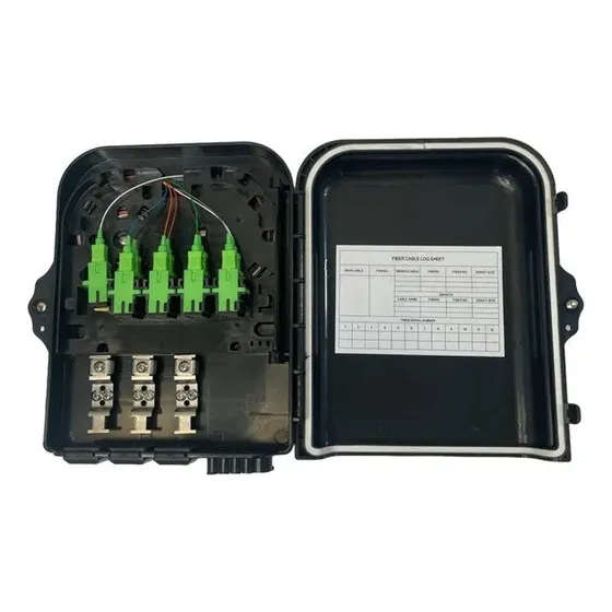 Cajas Nap Fibra Óptica Inter Splitter 1x8 Mod. Ip65 Sc/apc