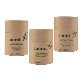 3 Piezas Polvo Desodorante Corporal Immi 3 Piezas Polvo Desodorante Corporal Immi