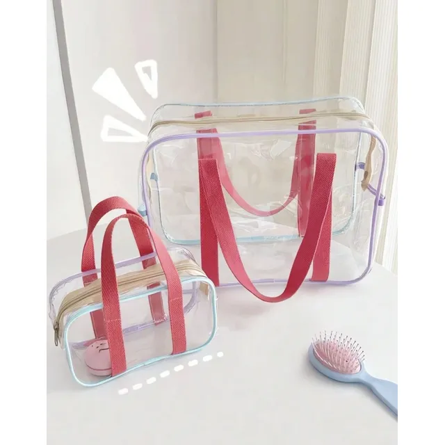 Cartera Transparente, Ideal Para Playa O Piscina
