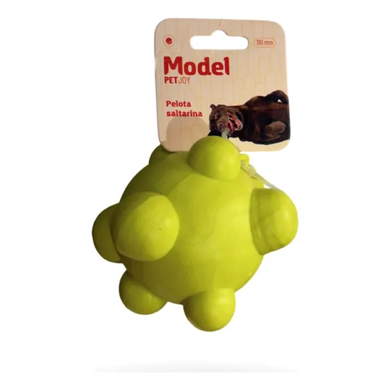 Pelota Saltarina 110 Jueguete Para Perros Marca Model Color Verde Claro