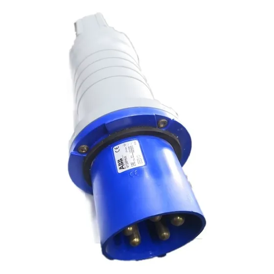 Clavija Plug Abb, 125a, 9h, 250v 3p +n+t 4125p9w Poliequipos